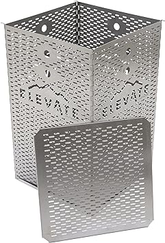 Elevate Outdoor 4' H Stainless Steel Burn Cage