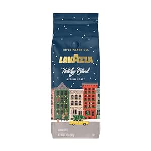 Lavazza   Rifle Paper Co. Holiday Blend Ground Coffee Medium Roast 10.5 oz. (Pack of 1)