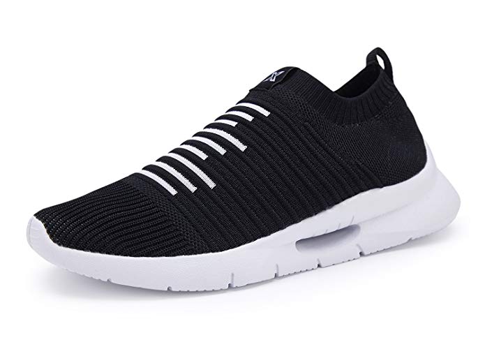 Women's Sneakers Breathable Walking Shoes Slip-on Casual Sneakers Mesh Athletic Shoes