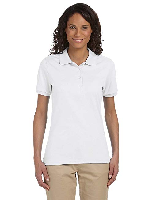 Jerzees Ladies' 5.6 oz., 50/50 Jersey Polo with SpotShield 437W