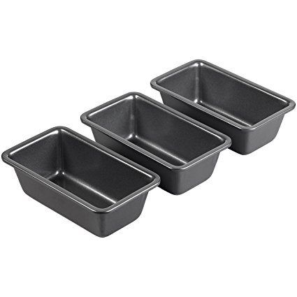 Wilton 3 Piece Mini Loaf Pan Set, 2105-1425