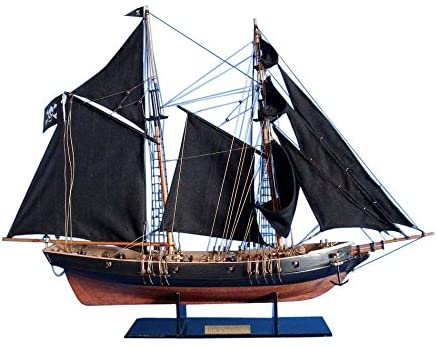 Black Prince Limited 24" - Privateers - Model Ship Wood Replica - Not a Model Kit