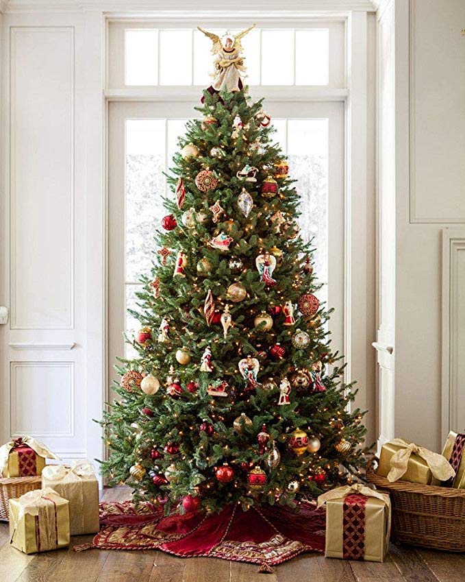 Balsam Hill BH Balsam Fir Premium Artificial Christmas Tree, 9 Feet, Unlit