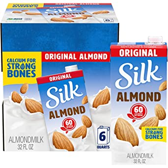 Silk Pure Almond Milk, Original, 946ml