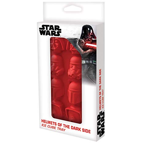 ICUP Star Wars - Helmets of the Dark Side Molded Red Rubber Ice Cube Tray