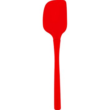 Tovolo Flex-Core All Silicone Spatula - Candy Apple Red