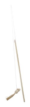 Catit Eco Terra Natural Raffia Toy Mouse on a Stick
