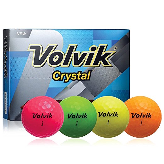Volvik Crystal Golf Balls (One Dozen)