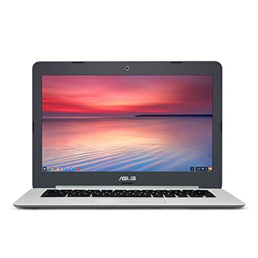 ASUS Chromebook C301SA-DB04 13.3 Inch (Intel Celeron N3160, 4GB, 64GB eMMC, Silver)