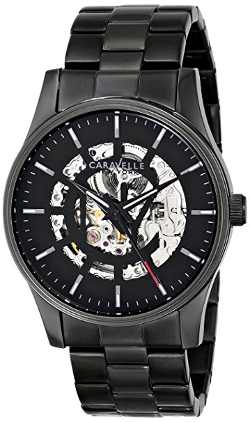 Caravelle New York Men's 45A121 Analog Automatic Black Watch