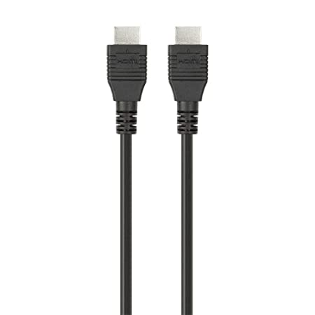 Belkin High Speed HDMI Cable Supports Ethernet, 3D, 4K, 1080p, Audio Return for Television (5 Meters, Black)