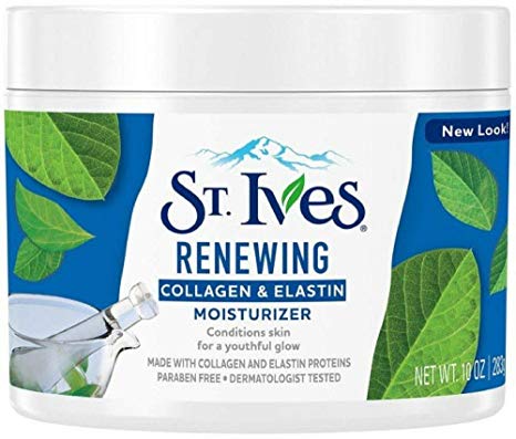St. Ives Renewing Collagen & Elastin Moisturizer, 10 oz (Pack of 4)