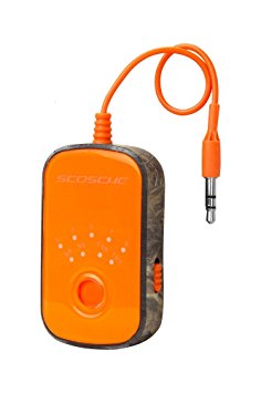 SCOSCHE TuneIn Universal FM Stereo Transmitter with Built-In 3.5mm Aux Cable for Cell Phones, MP3 Players, iPods and More Music Devices - Real Tree Xtra Camo (FMT4RT)