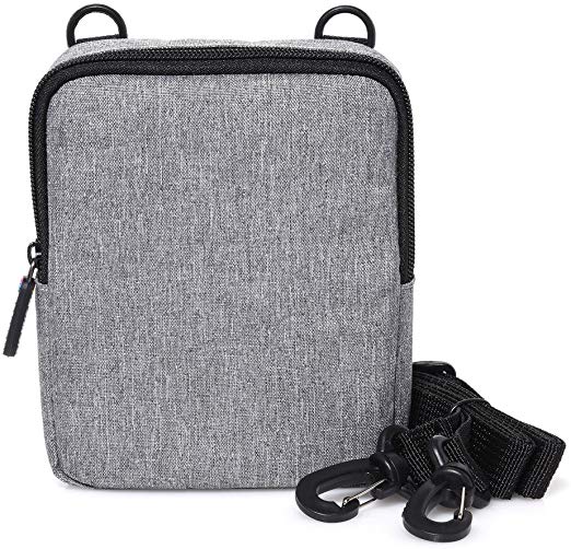 Polaroid Soft Camera Case W/Built-in Slot for Photo Paper for Polaroid POP Instant Camera - Grey