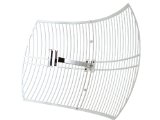 TP-LINK TL-ANT2424B 24GHz 24dBi Directional Grid Parabolic Antenna N Female connector weather resistant