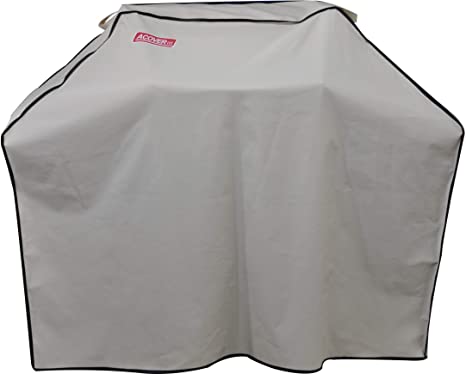 acoveritt 7130 Grill Cover for Weber Genesis II 3 Burner Grill and Genesis 300 Series Grills (Compared to 7130) Beige