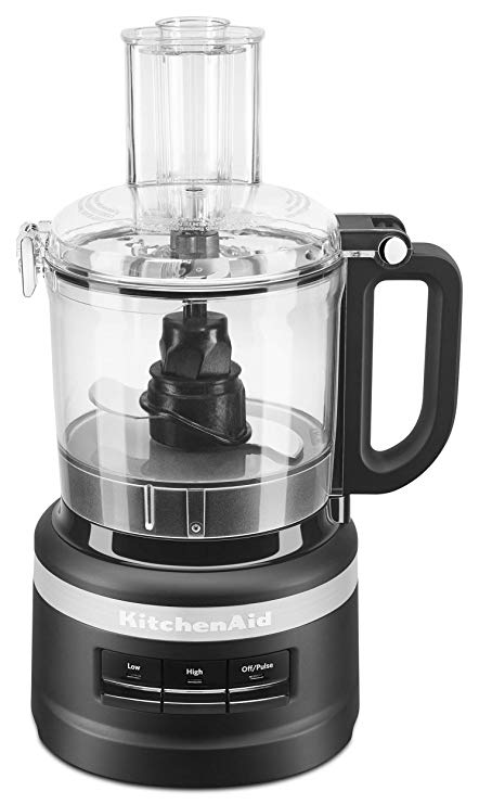 KitchenAid KFP0718BM Food Processor, 7 Cup, Black Matte