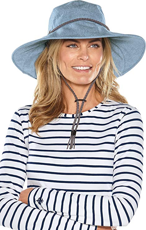 Coolibar UPF 50  Women's Gardening Hat - Sun Protective