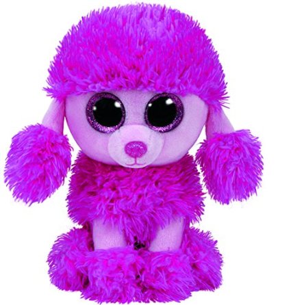 Ty Beanie Boos PATSY Pink Poodle Dog 6"