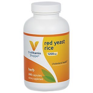 the Vitamin Shoppe Red Yeast Rice (240 Capsules)