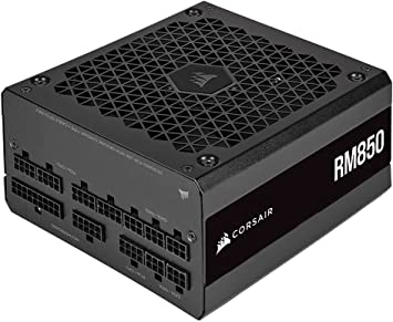 CORSAIR RM Series (2021), RM850, 850 Watt, 80 Plus Gold Certified, Fully Modular Power Supply