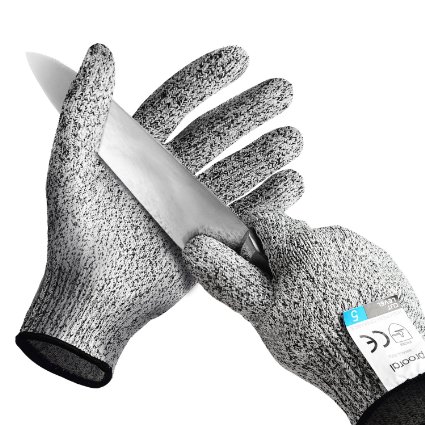 PROORAL Cut Resistant Gloves Kitchen Supplies Cut Resistant with Level 5 Security Protection Safety Gloves for Cutting ,Clipping Protect Your Hands Today.