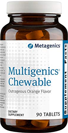 Metagenics Multigenics Chewable Tablets, 90 Count