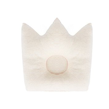 UINSTONE Newborn Baby Pillow in CROWN shape / 100% COTTON Head-shaping Pillow (0-12 Months)