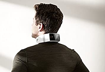 Sharper Image 3-in-1 Heated Neck Massager with Remote
