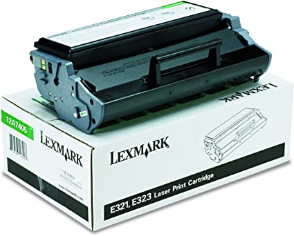 Lexmark 12A7405 High-Yield Toner, 6000 Page-Yield, Black