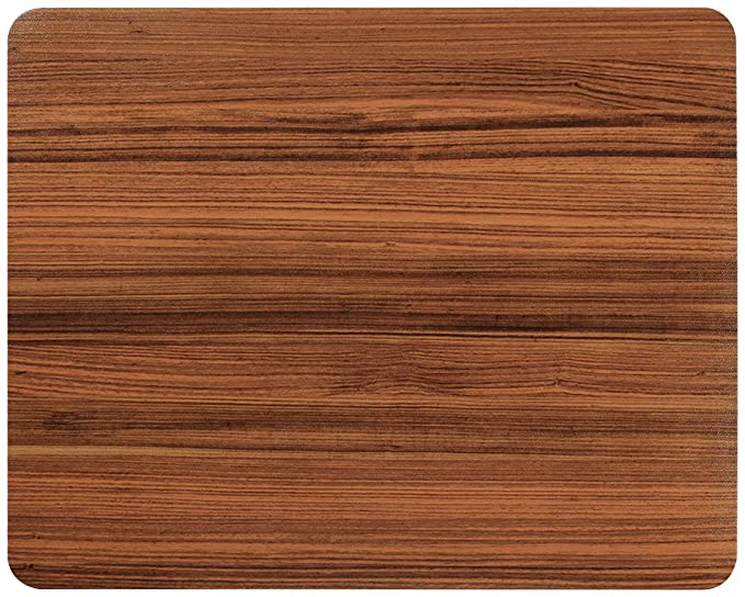 Basus Mouse Pad Synthetic Leather Rectangle Slim Gaming Mouse Pad Anti Slip High Pixel Mousepad,Wood