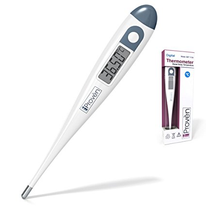 Basal Body Thermometer- BBT-113Ai by iProvèn - ACCURATE 1/100th Degree, Highly SENSITIVE, Perfect Companion for OVULATION CALCULATOR.