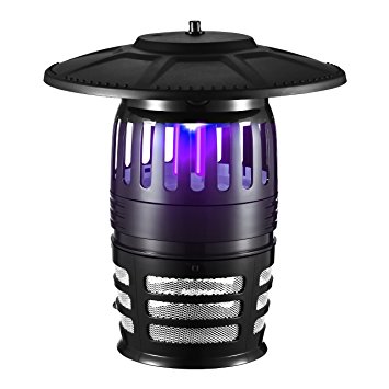 Pictek Bug Zapper, 3 in 1 UV Backlight Trap System, Indoor Pests Fly Control Repeller Mosquito Killer Bug Zapper, Water Resistant Large Safe Effective for Home, Hotel