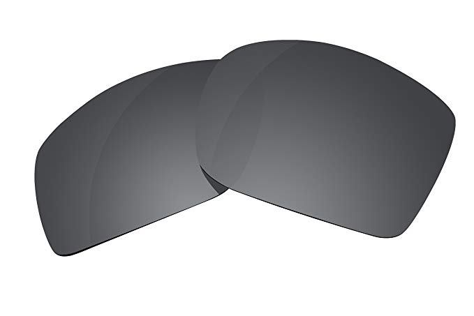 Polarized Lenses Replacement for Oakley Big Taco Sunglasses Lenses Replacement (Black)