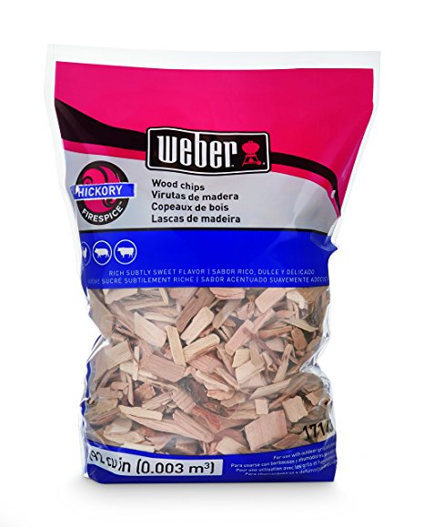 Weber-Stephen Products 17143 Hickory Wood Chips, 2 lb