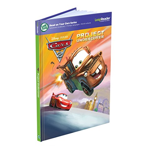 LeapFrog LeapReader Book: Disney/Pixar Cars 2: Project Undercover (works with Tag)