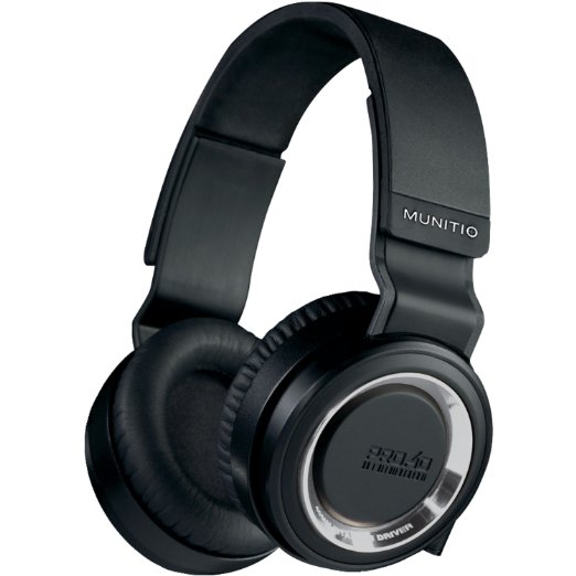 Munitio PRO40 High-Performance Headphones, Silver