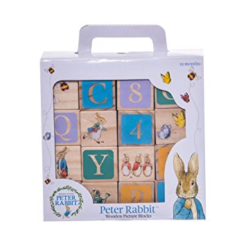 Beatrix Potter Peter Rabbit Wooden Picture Blocks