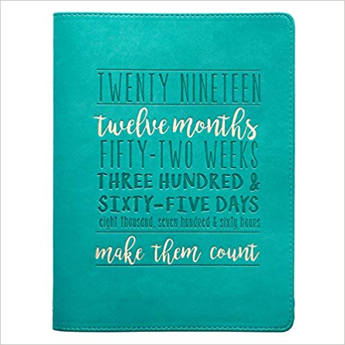 2019 Large Classic Luxleather Planner: Make Them Count