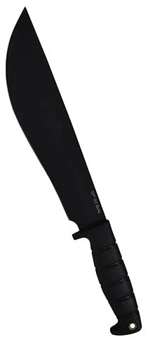 Ontario Knife 8689 Ontario SP53 10 in Fixed Blade Kraton Handle Nylon Sheath, Black