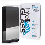 Nexus 6 intelliGLASS HD - The Smarter Glass Screen Protector by intelliARMOR To Guard Against Scratches and Drops HD Clear With Max Touchscreen Accuracy