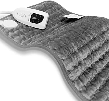 Heating pad, Heating pad for Back Pain Relief, Heating Pads for Cramps, Electric Heat pad with Auto Shut Off & Machine Washable,6 Personalized Heat Settings