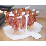 Microwave Bacon Cooker - The Original Makin Bacon Microwave Bacon Rack - Reduces Fat up to 35