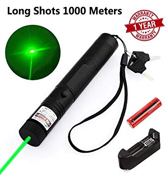 WORD GX Green Light Pointer High Power Visible Beam with Adjustable Focus for Hunting Hiking