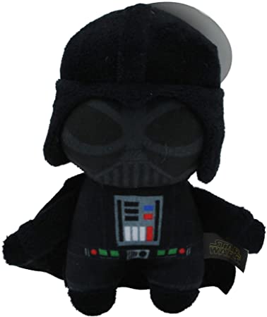 Star Wars for Pets Plush Darth Vader Figure Dog Toy | Soft Star Wars Squeaky Dog Toy | Medium | Adorable Toys for All Dogs, Official Dog Toy Product of Star Wars for Pets