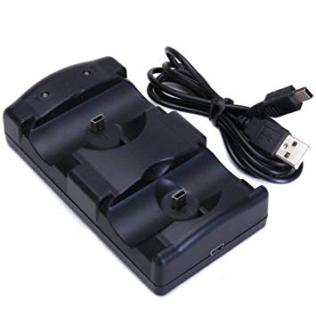 Dual Charging Dock USB for PS3 Controllers PS3 Move