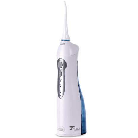 Updated Version - Professional Rechargeable Oral Irrigator with High Capacity Water Tank by ToiletTree Products Updated Version