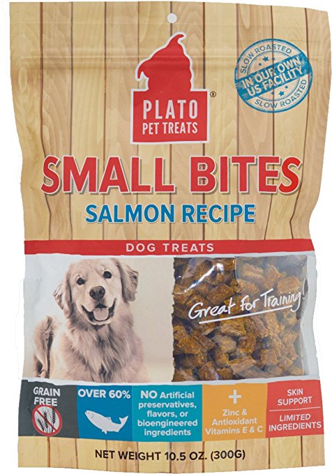 Plato Pet Treats Small Bites Salmon