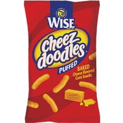 Wise Puffed Cheez Doodles, .75-Oz Bags (Pack of 72)