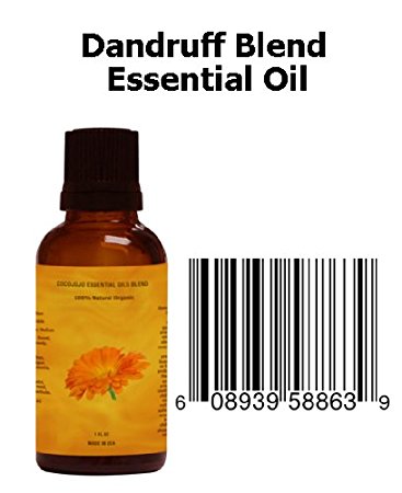 Essential Oil Blend for Dandruff Treatment 100% Natural Organic Blend